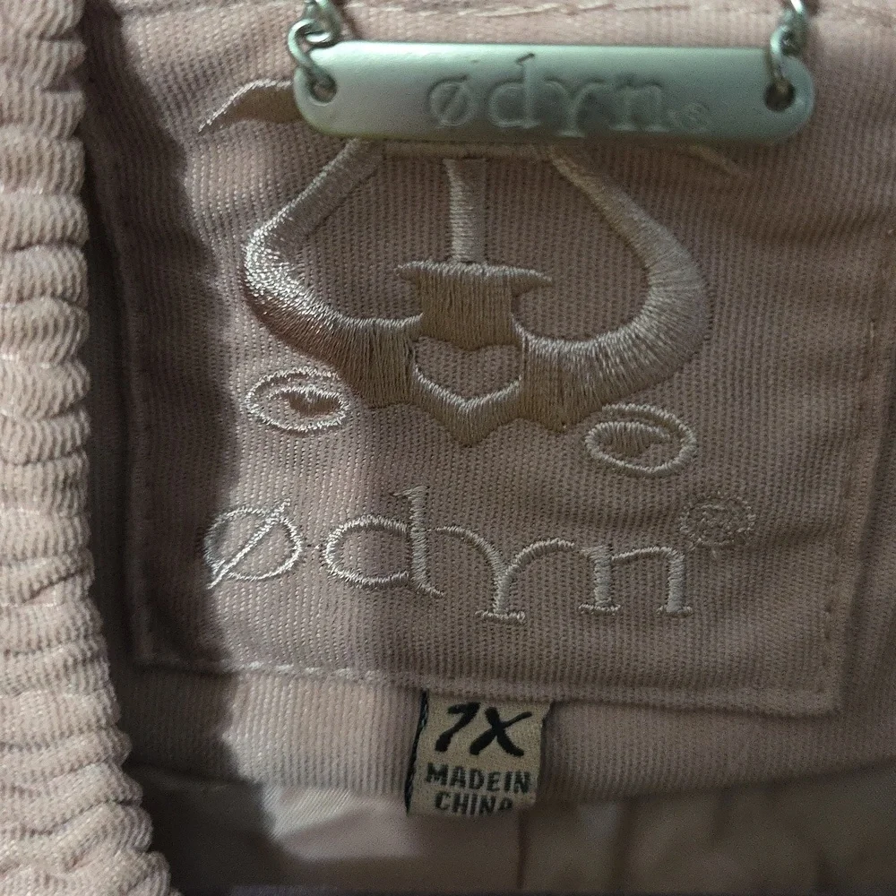 Odyn Embroidered Bomber Jacket Full Zipper Side Pockets Size 1X - Picture 3 of 4